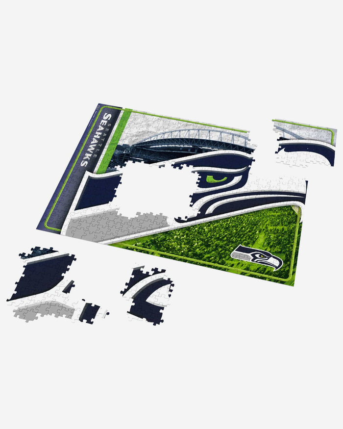 Seattle Seahawks Big Logo 500 Piece Jigsaw Puzzle PZLZ FOCO - FOCO.com