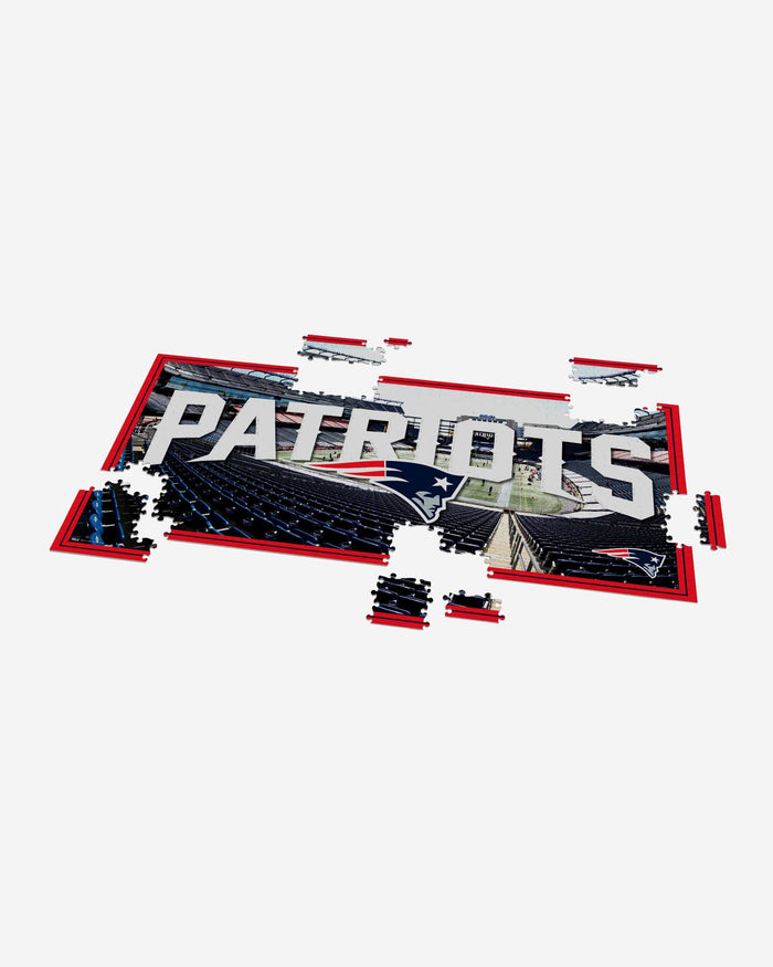 New England Patriots Gillette Stadium 500 Piece Stadiumscape Jigsaw Puzzle PZLZ FOCO - FOCO.com