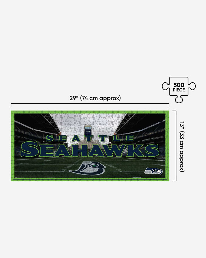 Seattle Seahawks Lumen Field 500 Piece Stadiumscape Jigsaw Puzzle PZLZ FOCO - FOCO.com