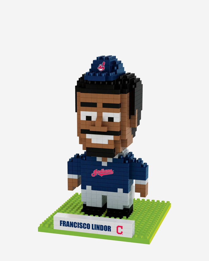 Francisco Lindor Cleveland Guardians BRXLZ Mini Player FOCO - FOCO.com