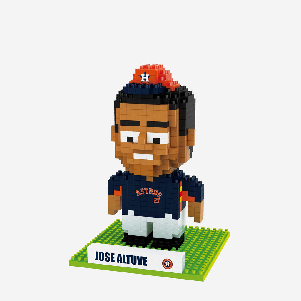 Jose Altuve Houston Astros BRXLZ Mini Player FOCO - FOCO.com