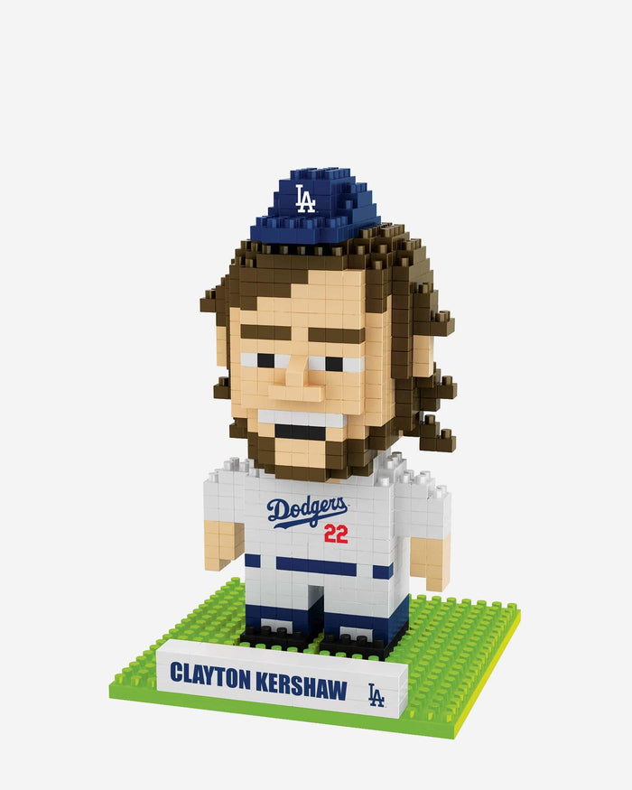 Clayton Kershaw Los Angeles Dodgers BRXLZ Mini Player FOCO - FOCO.com