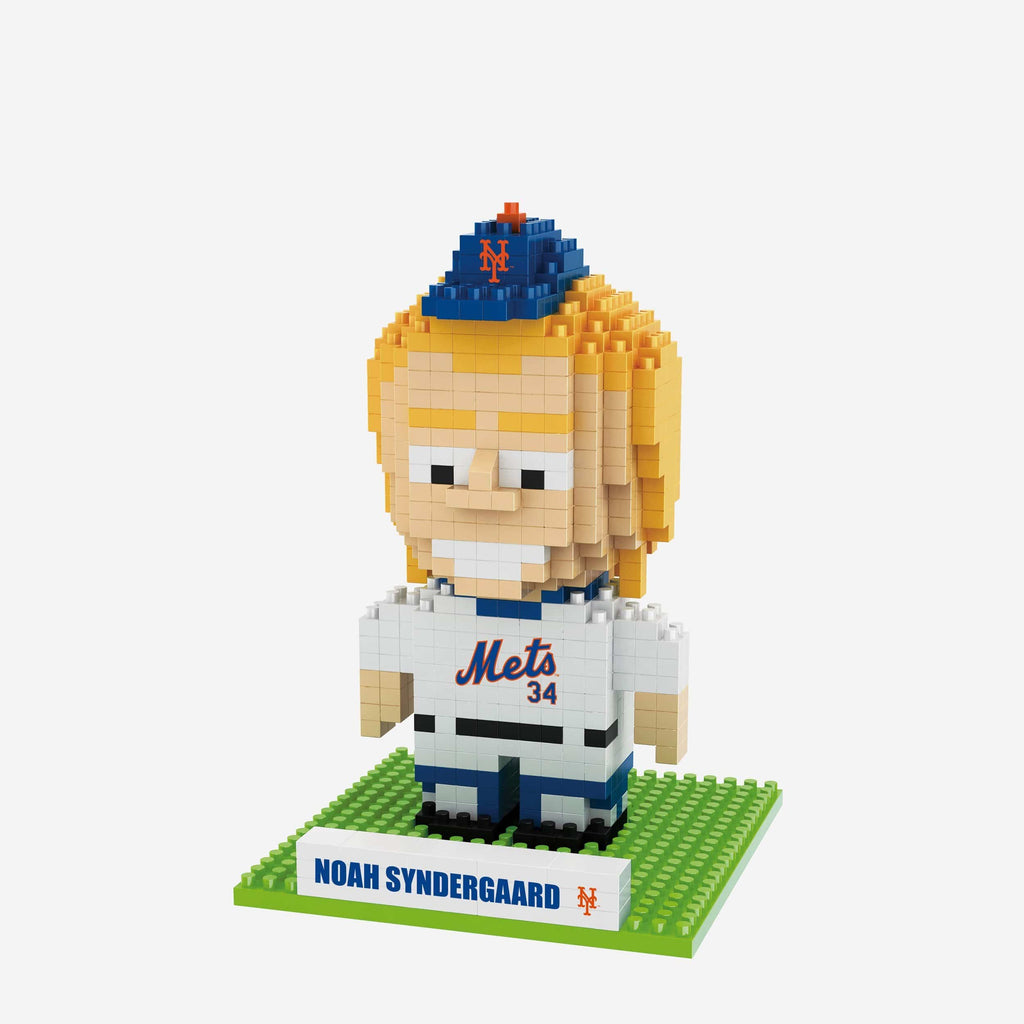 Noah Syndergaard New York Mets BRXLZ Mini Player FOCO - FOCO.com