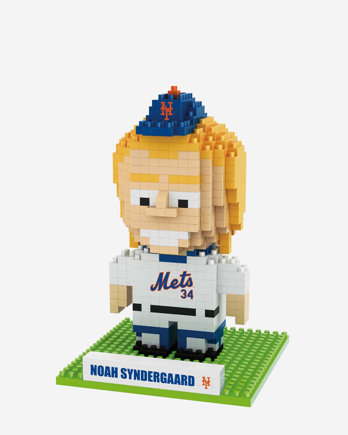 Noah Syndergaard New York Mets BRXLZ Mini Player FOCO - FOCO.com