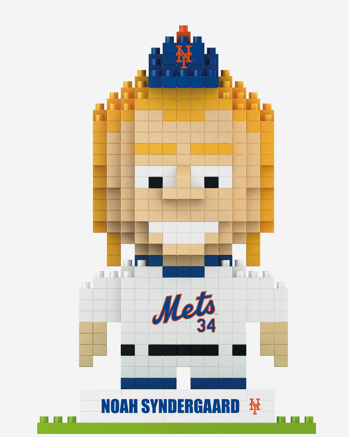 Noah Syndergaard New York Mets BRXLZ Mini Player FOCO - FOCO.com