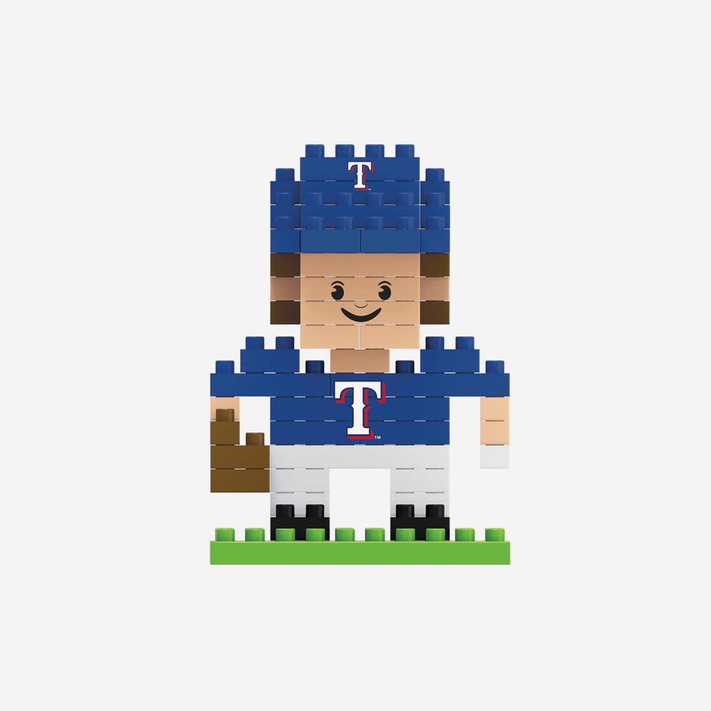 Texas Rangers BRXLZ Mini Player FOCO