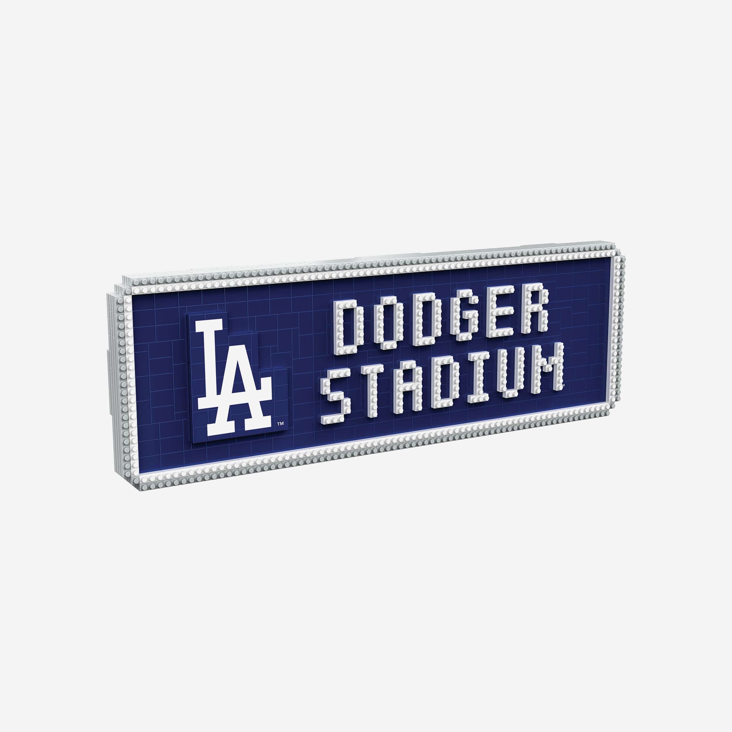 Los Angeles Dodgers BRXLZ Stadium Street Sign FOCO