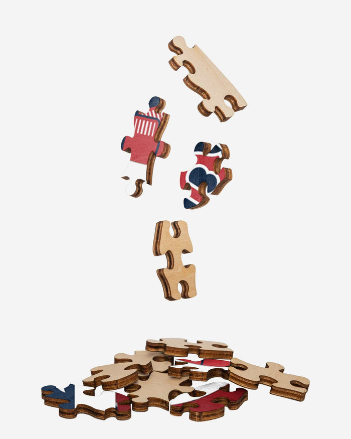 Boston Red Sox Logo Wood Jigsaw Puzzle PZLZ FOCO - FOCO.com