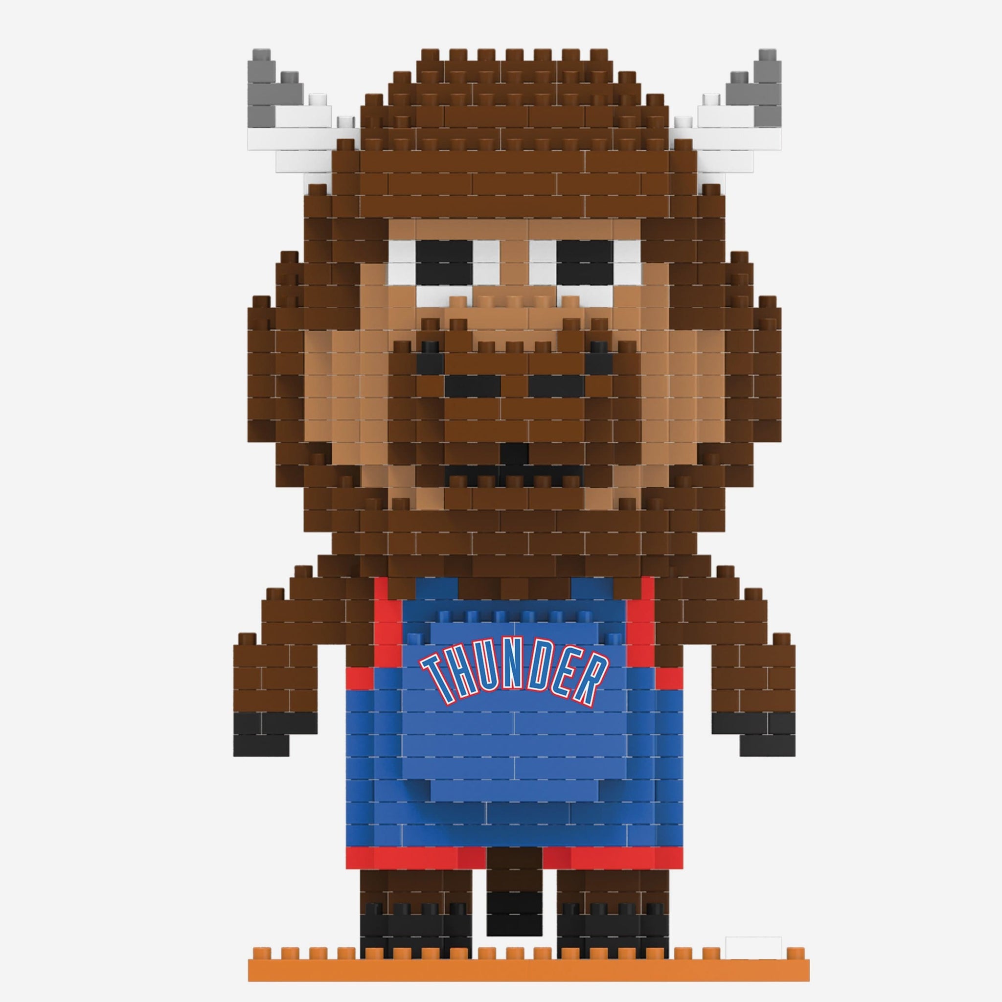Rumble the Bison, the official mascot of the Oklahoma City Thunder
