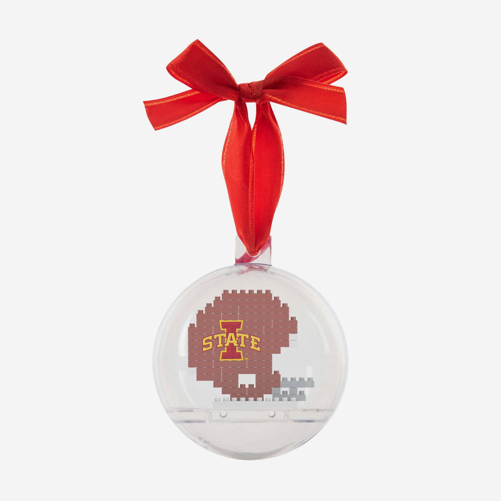 Iowa State Cyclones BRXLZ Helmet Ball Ornament FOCO - FOCO.com