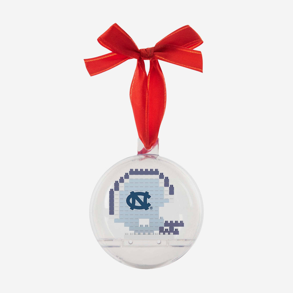 North Carolina Tar Heels BRXLZ Helmet Ball Ornament FOCO - FOCO.com