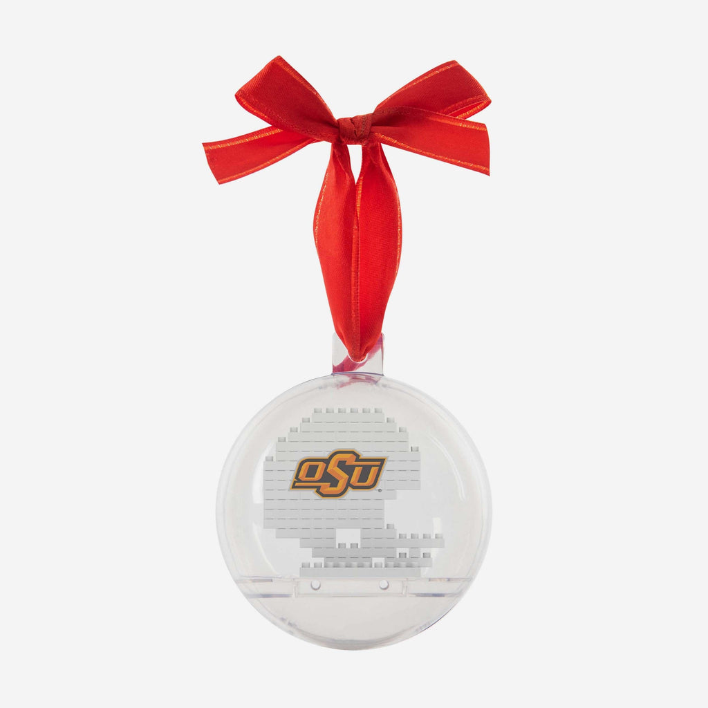 Oklahoma State Cowboys BRXLZ Helmet Ball Ornament FOCO - FOCO.com