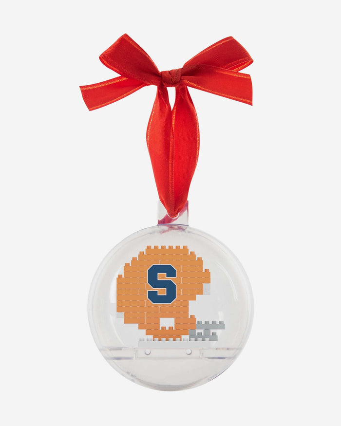 Syracuse Orange BRXLZ Helmet Ball Ornament FOCO - FOCO.com