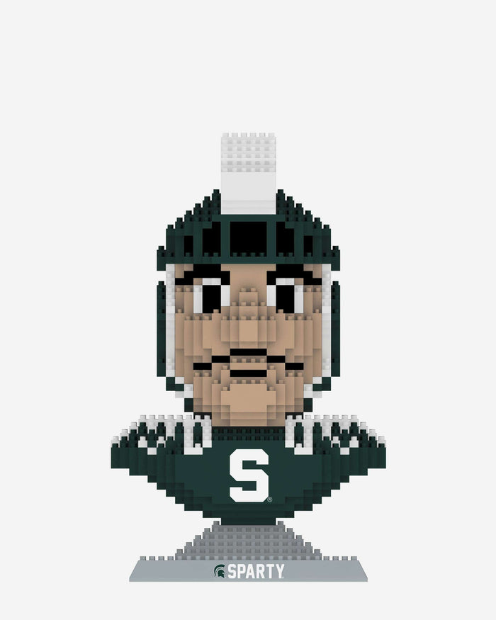 Sparty Michigan State Spartans BRXLZ Mascot Bust FOCO - FOCO.com
