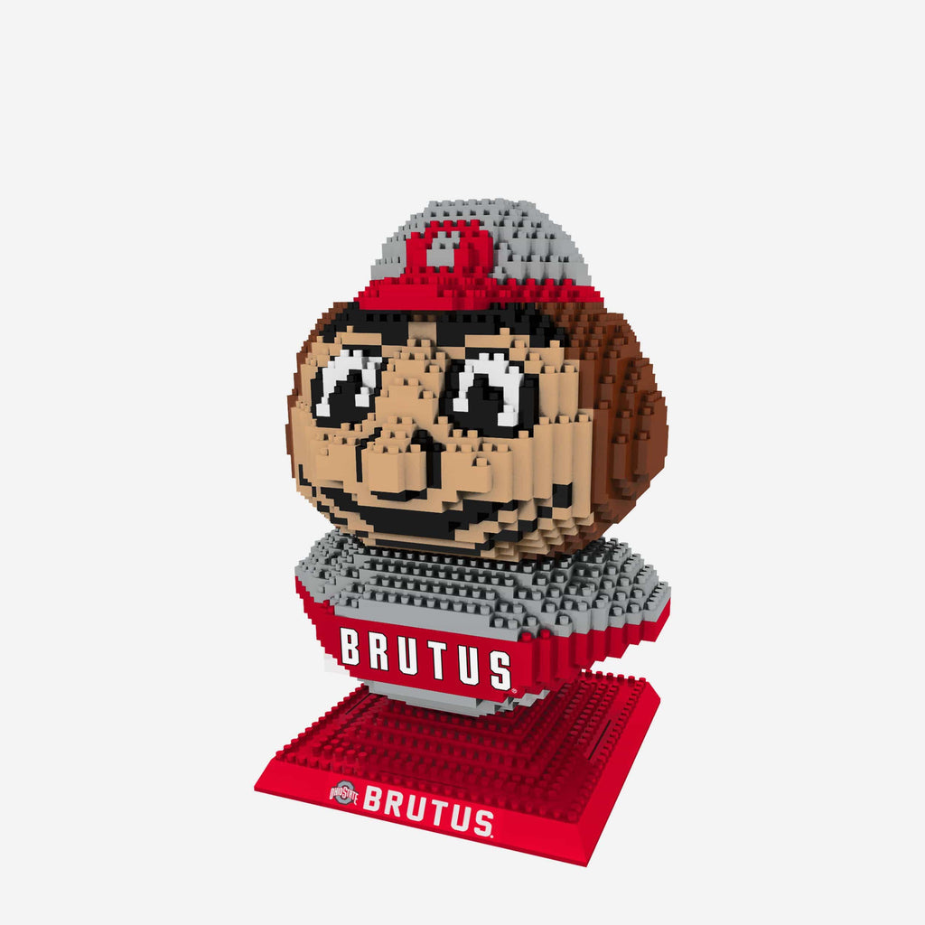 Brutus Buckeye Ohio State Buckeyes BRXLZ Mascot Bust FOCO - FOCO.com