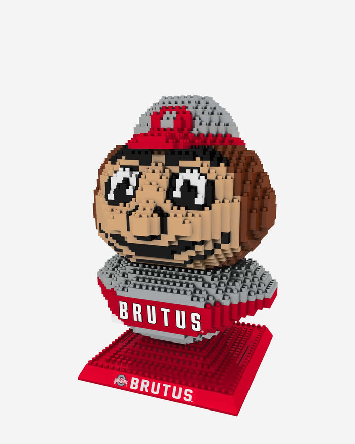 Brutus Buckeye Ohio State Buckeyes BRXLZ Mascot Bust FOCO - FOCO.com