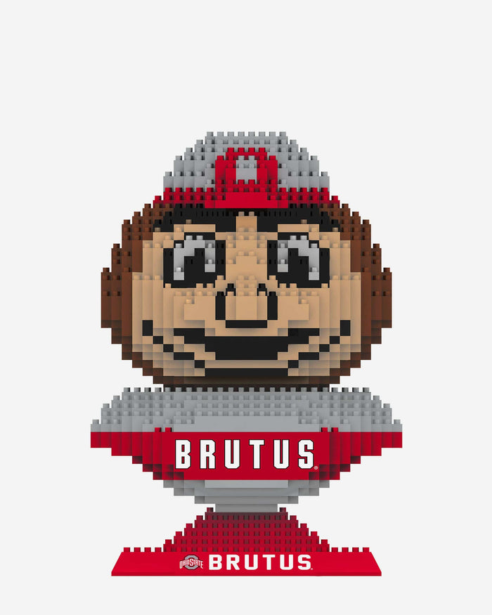Brutus Buckeye Ohio State Buckeyes BRXLZ Mascot Bust FOCO - FOCO.com