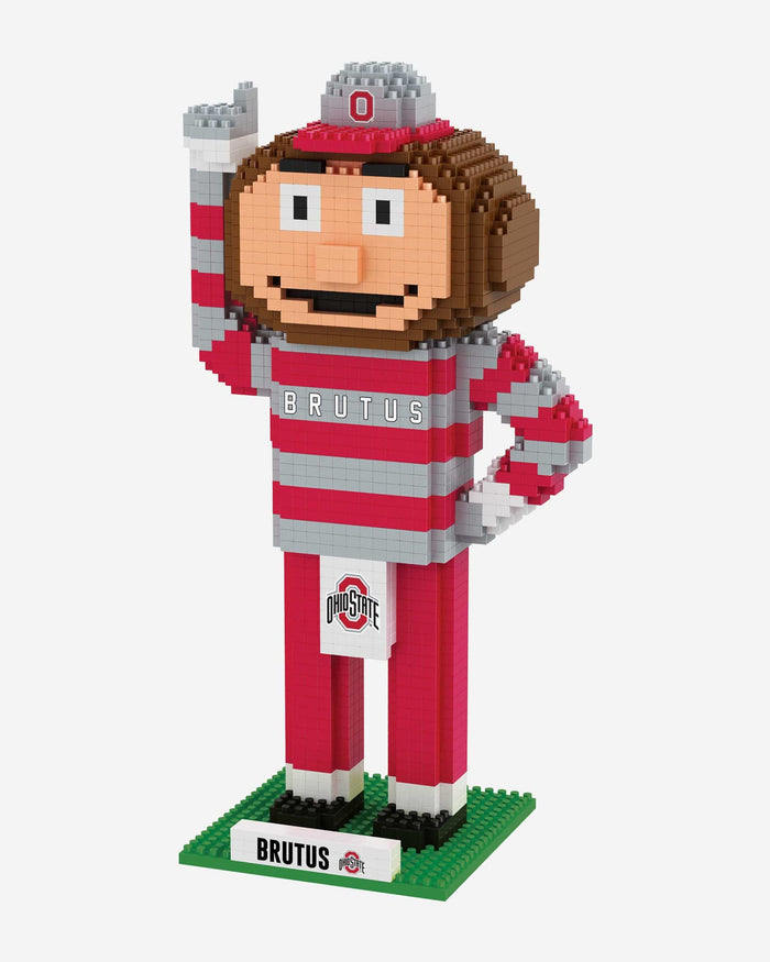Brutus Buckeye Ohio State Buckeyes Thematic BRXLZ Mascot FOCO - FOCO.com