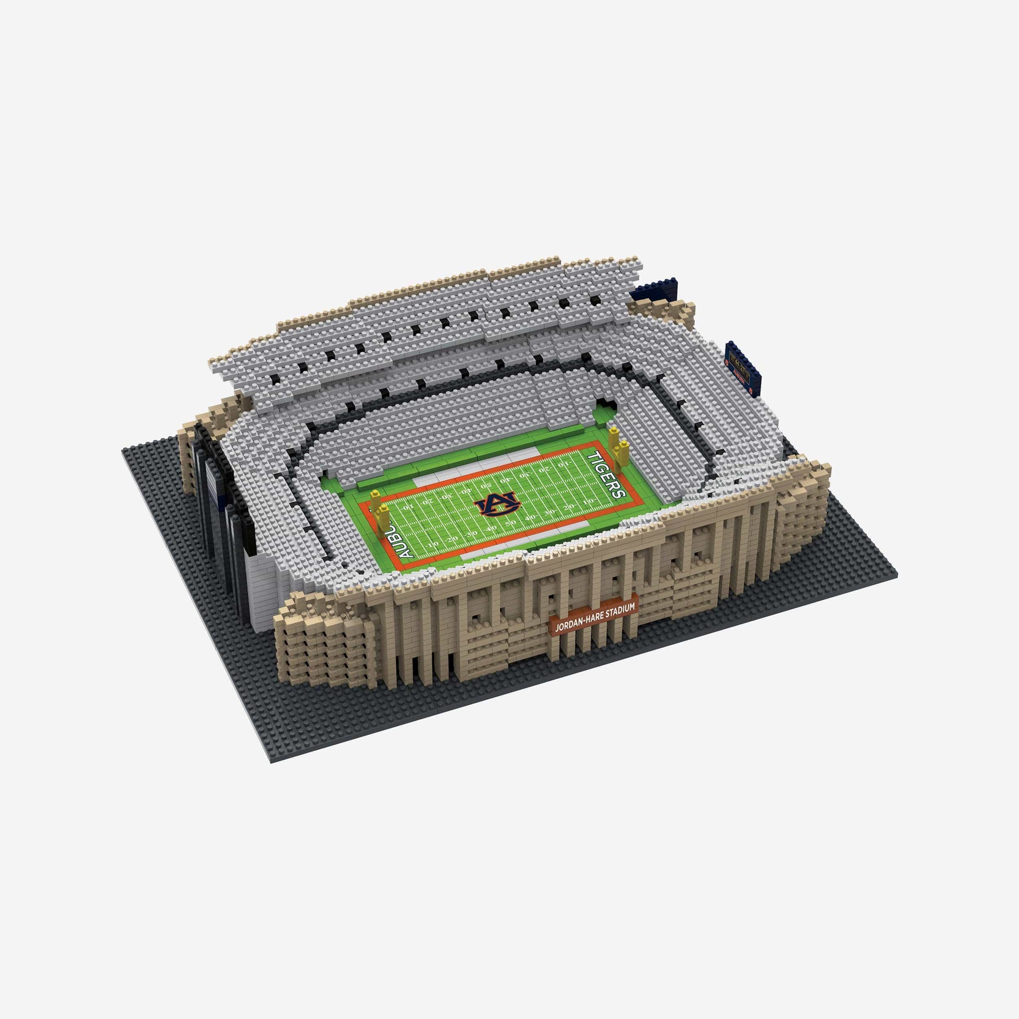 auburn football helmet lego Auburn Tigers Jordan Hare BRXLZ Stadium FOCO