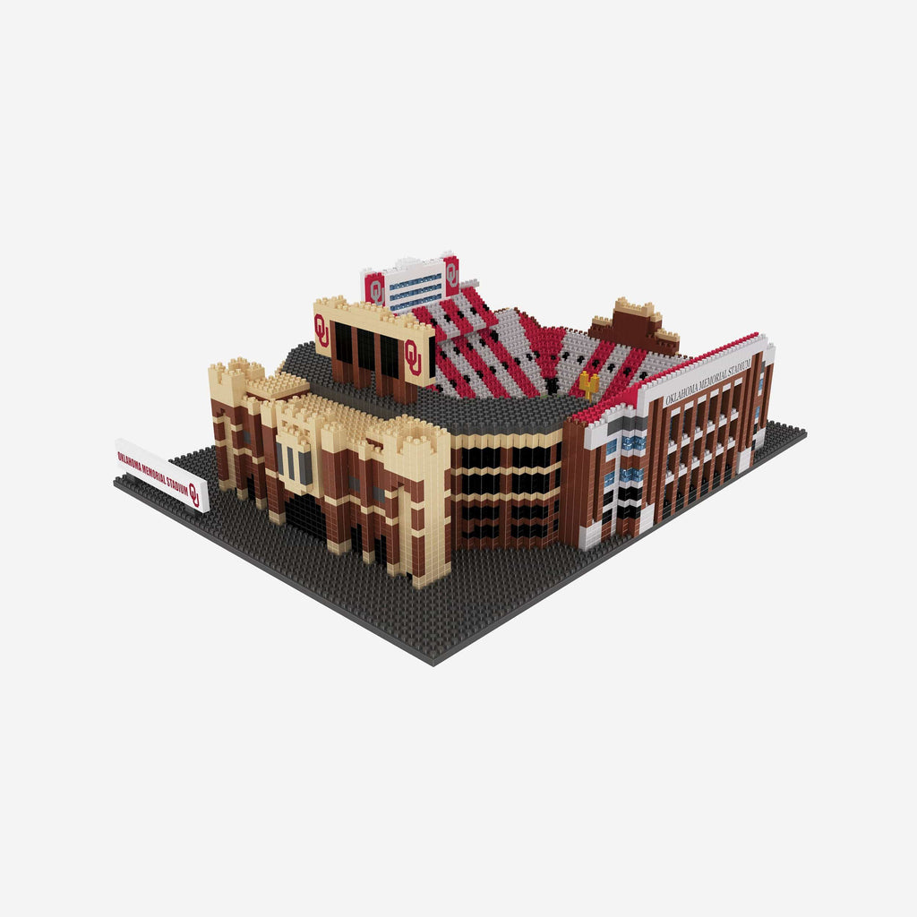 Oklahoma Sooners The Gaylord Family Oklahoma Memorial BRXLZ Stadium FOCO - FOCO.com