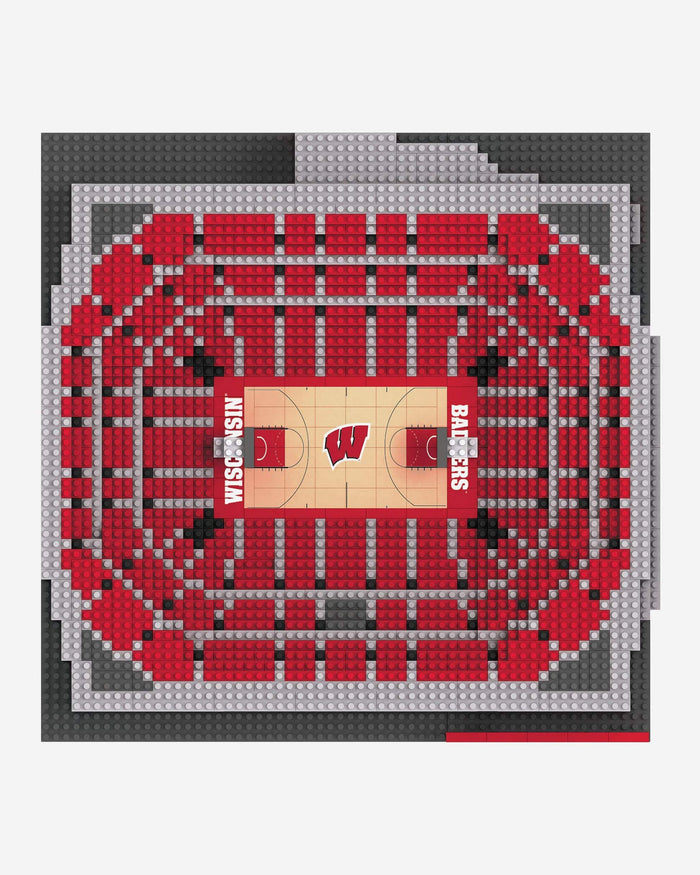 Wisconsin Badgers Kohl Center BRXLZ Basketball Arena FOCO - FOCO.com