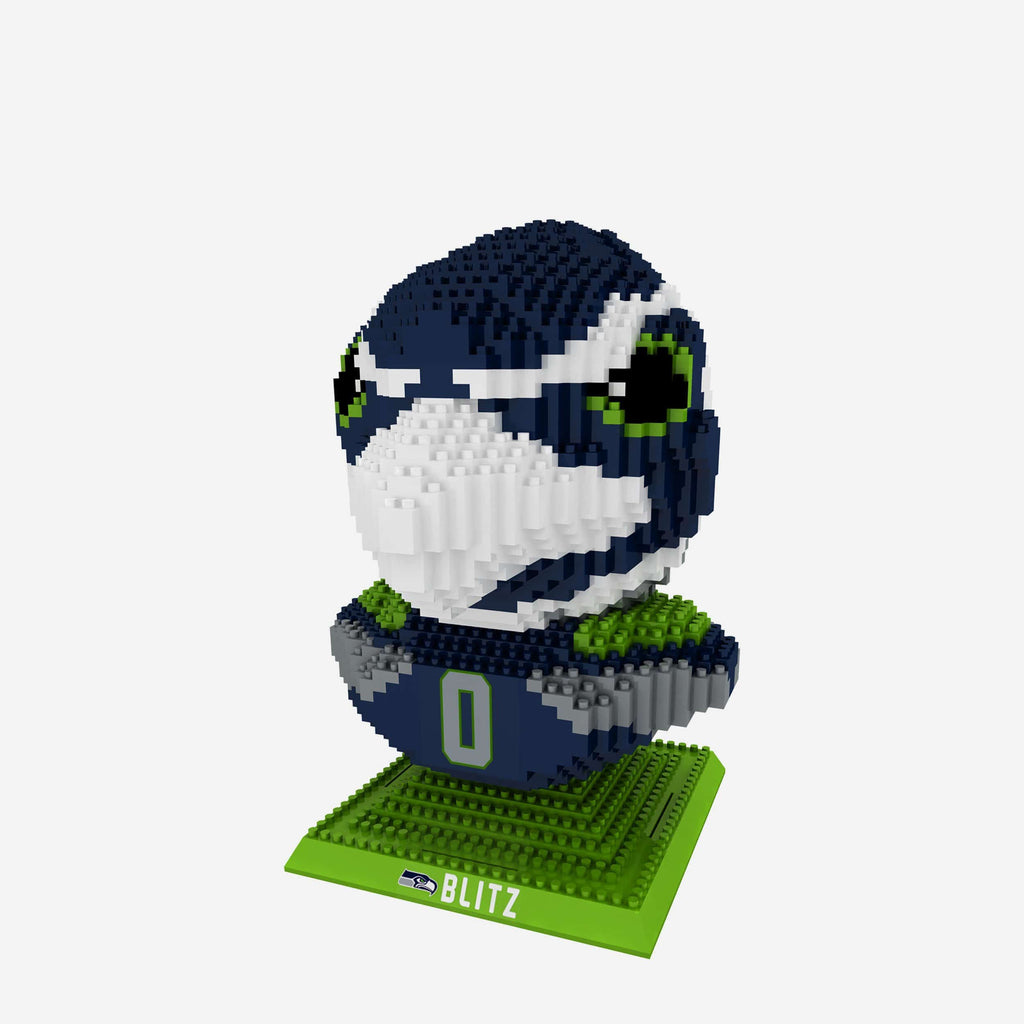 Blitz Seattle Seahawks BRXLZ Mascot Bust FOCO - FOCO.com