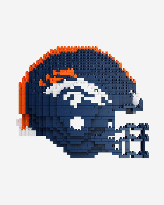 bronco youth football helmets Denver Broncos BRXLZ Mini Helmet FOCO