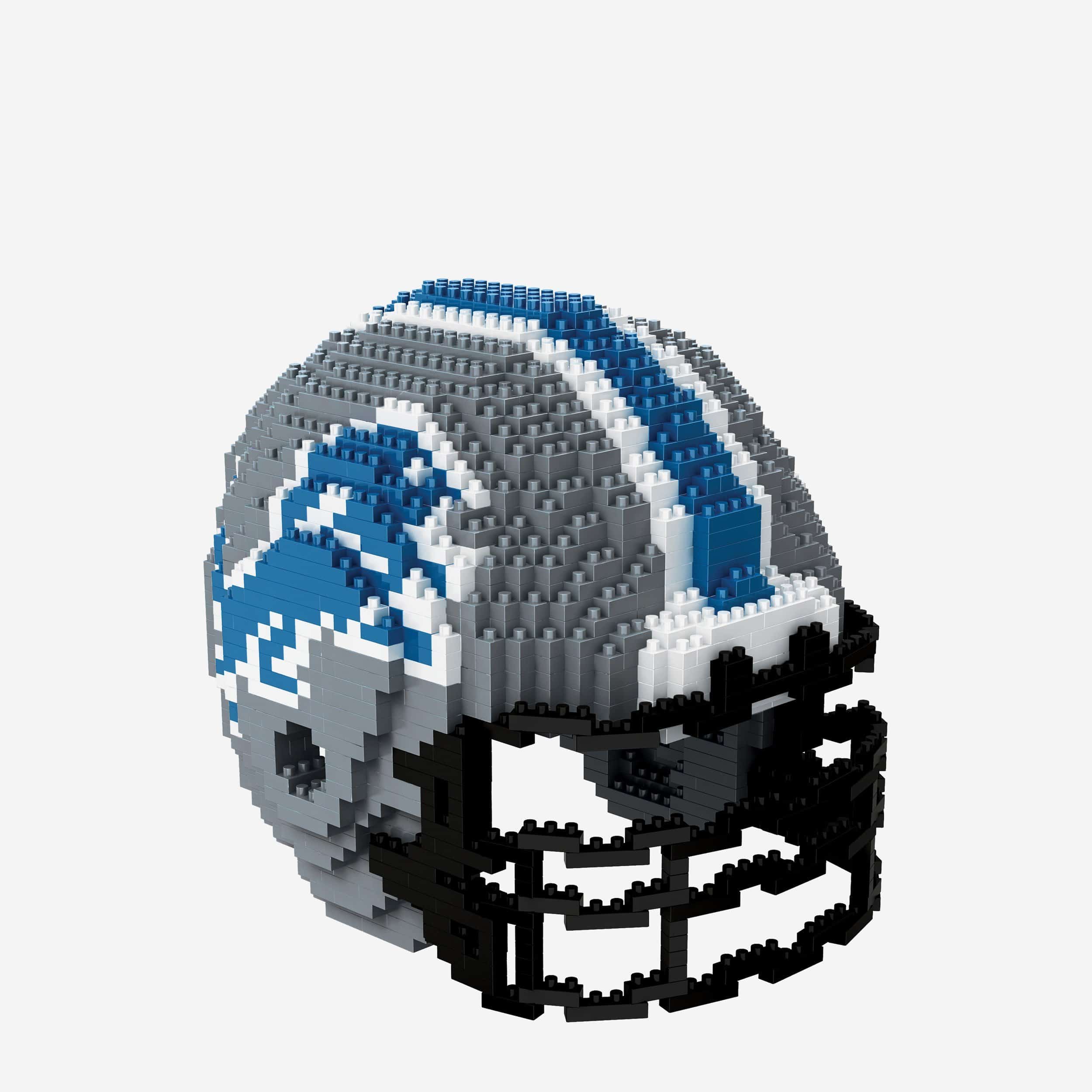 Detroit Lions BRXLZ Mini Helmet FOCO