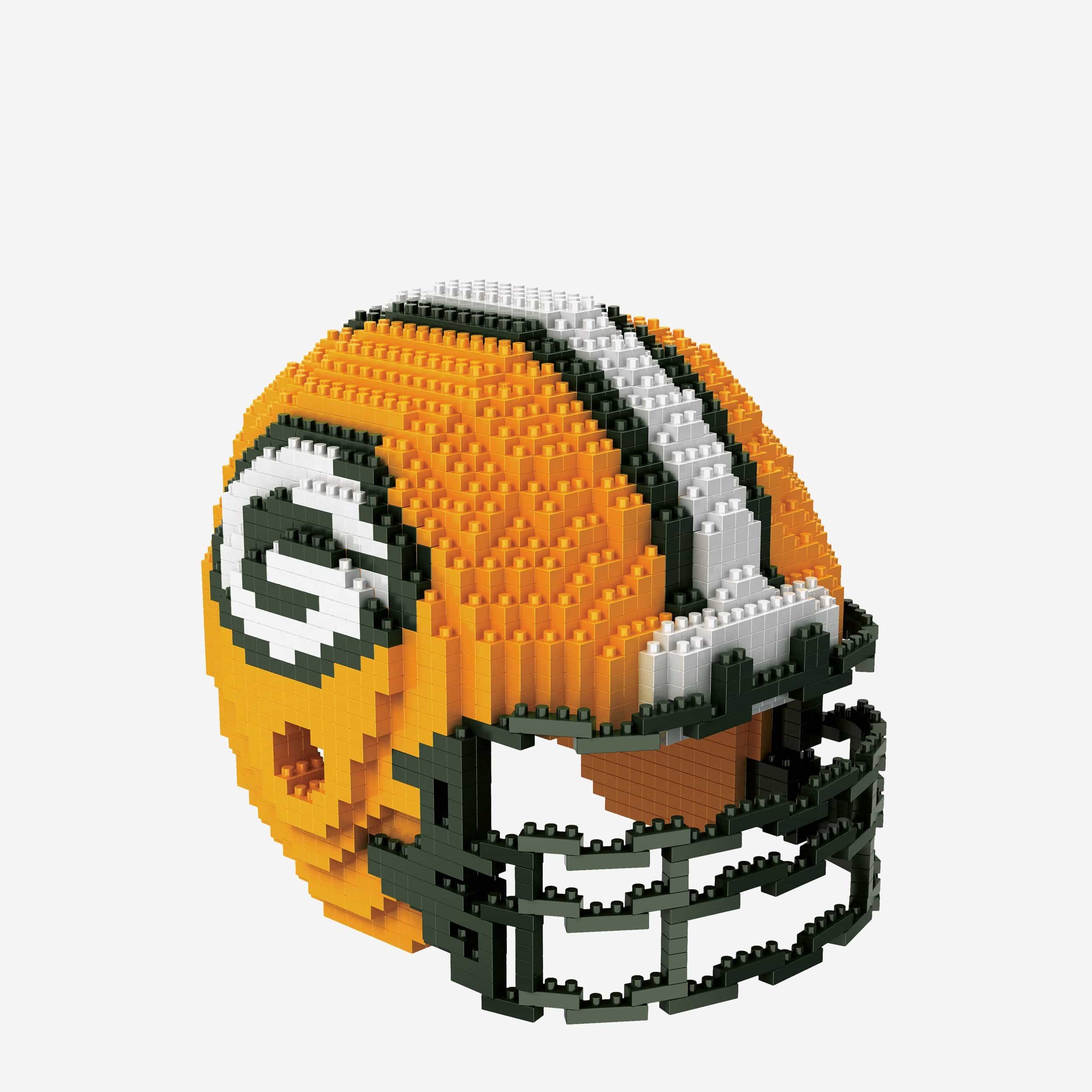 foco football helmet Green Bay Packers BRXLZ Mini Helmet
