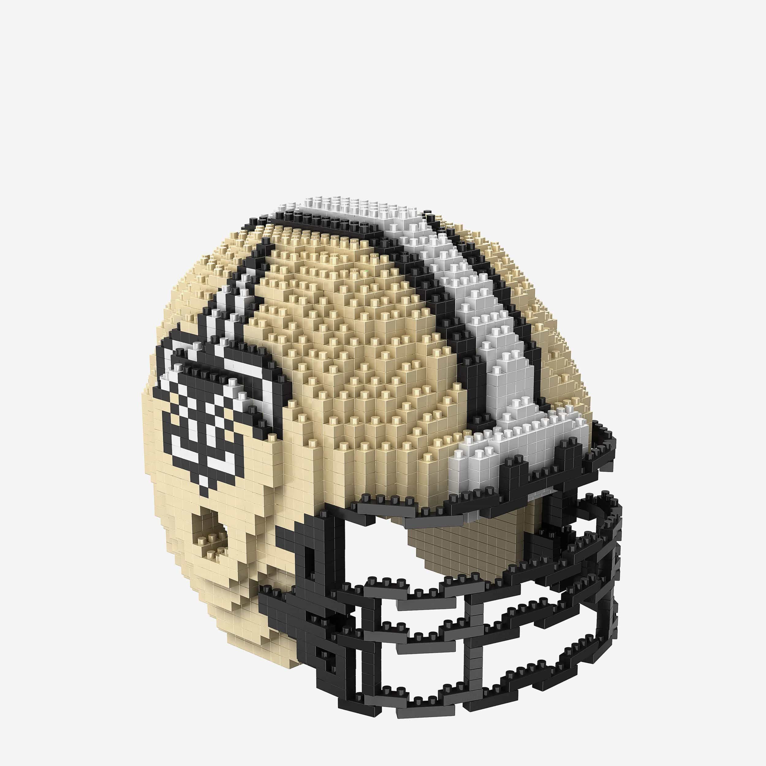 New Orleans Saints BRXLZ Mini Helmet FOCO