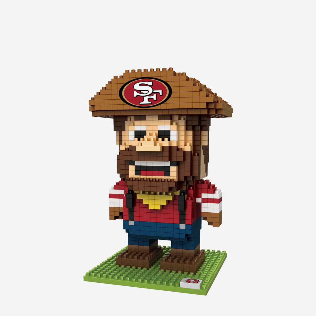 Sourdough Sam San Francisco 49ers BRXLZ Mascot FOCO - FOCO.com