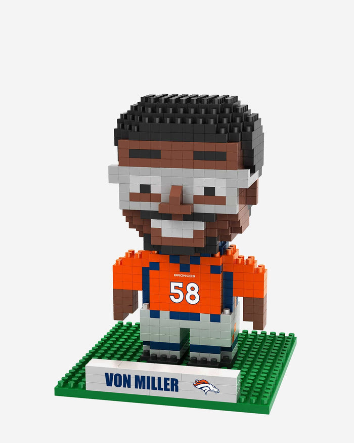 Von Miller Denver Broncos BRXLZ Mini Player FOCO - FOCO.com