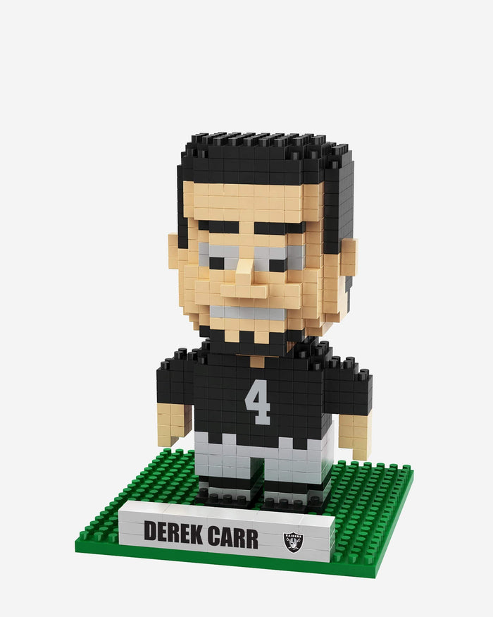 Derek Carr Las Vegas Raiders BRXLZ Mini Player FOCO - FOCO.com