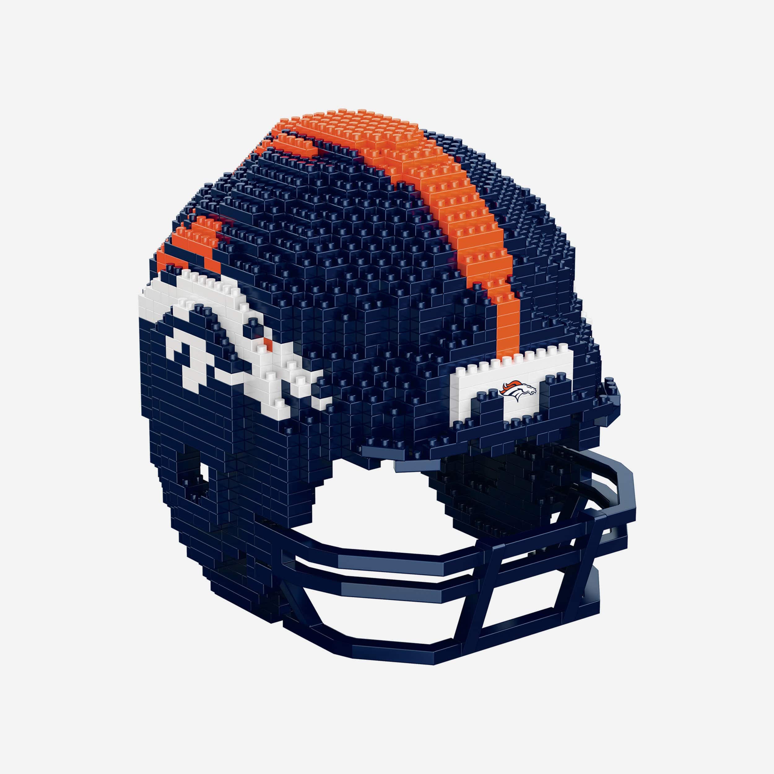Denver Broncos Replica BRXLZ Mini Helmet