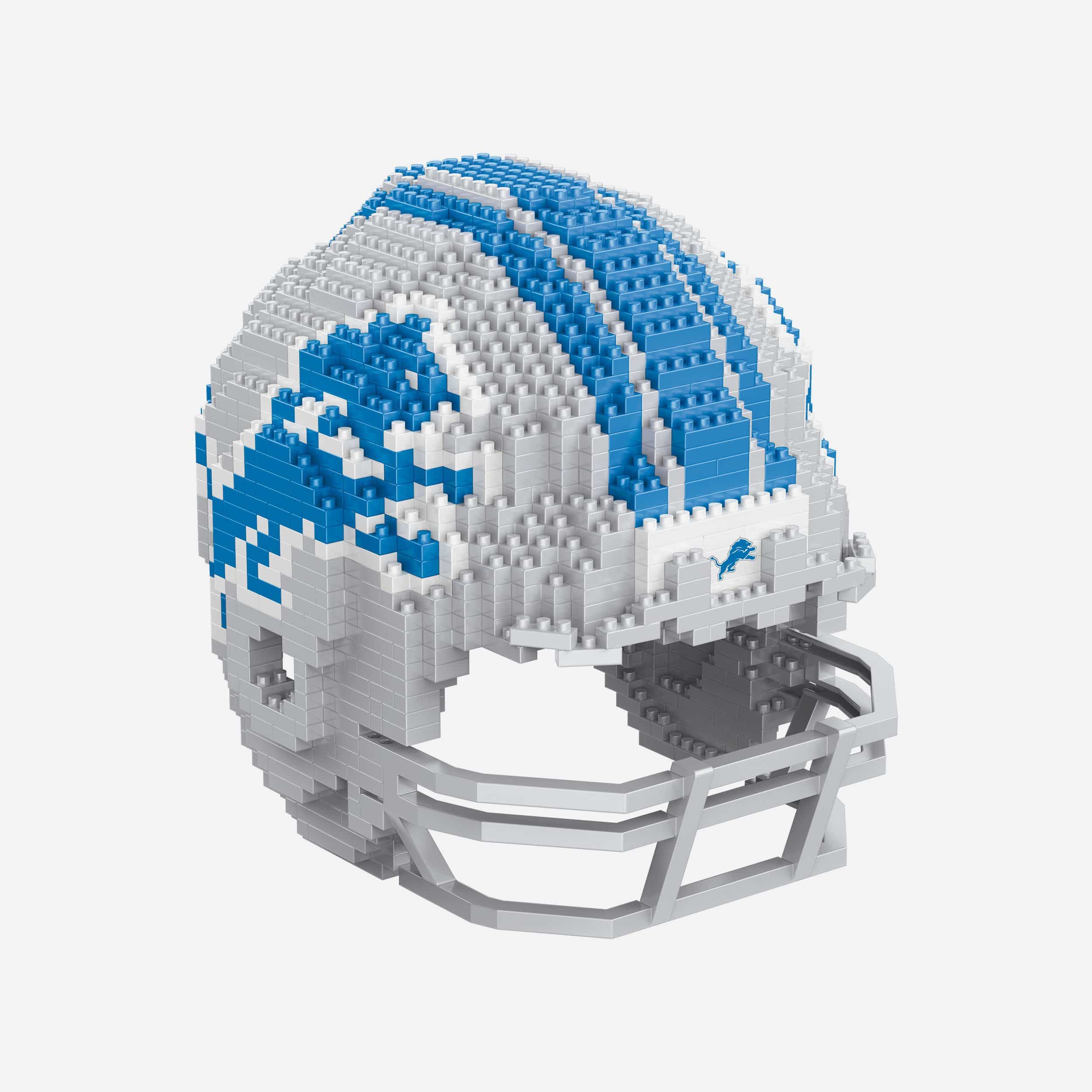 Detroit Lions Replica BRXLZ Mini Helmet FOCO