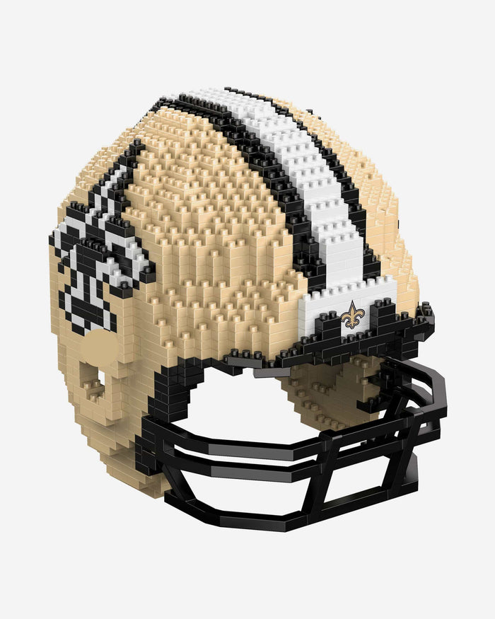 all 32 lego football helmet New Orleans Saints Replica BRXLZ Mini Helmet FOCO