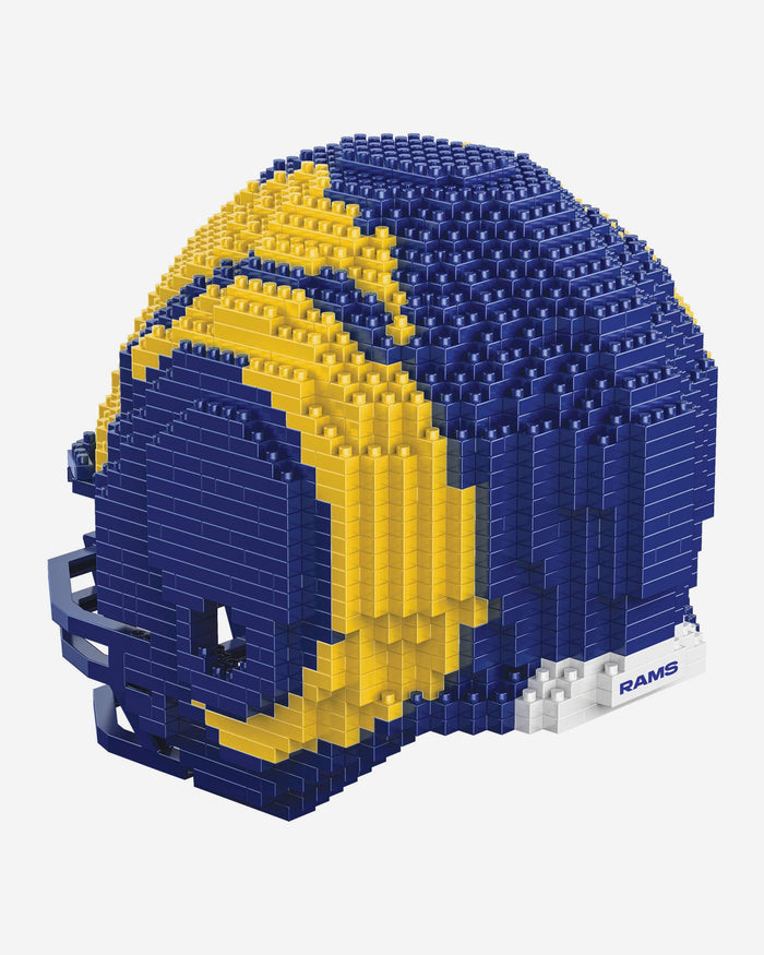 find lego football helmet Los Angeles Rams Replica BRXLZ Mini Helmet FOCO