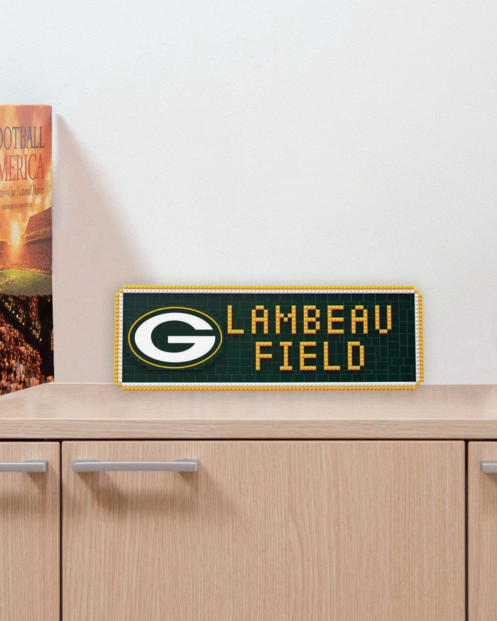 Green Bay Packers BRXLZ Stadium Street Sign FOCO - FOCO.com