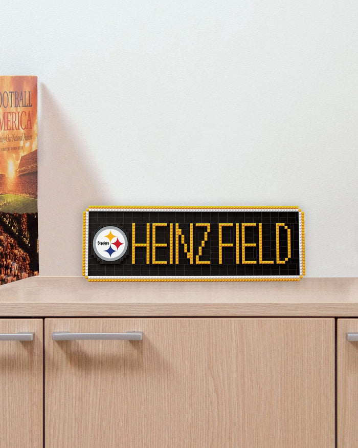 Pittsburgh Steelers BRXLZ Stadium Street Sign FOCO - FOCO.com