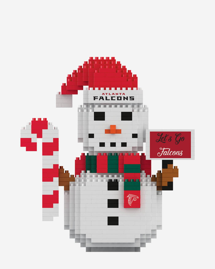 Atlanta Falcons BRXLZ Snowman FOCO - FOCO.com