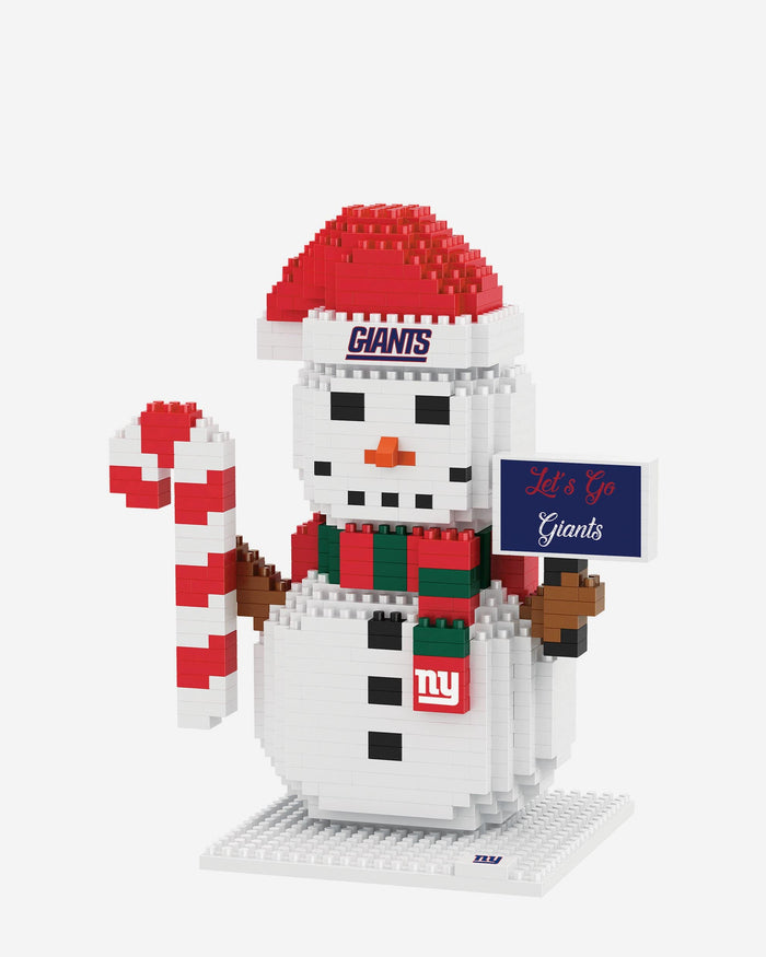 New York Giants BRXLZ Snowman FOCO - FOCO.com