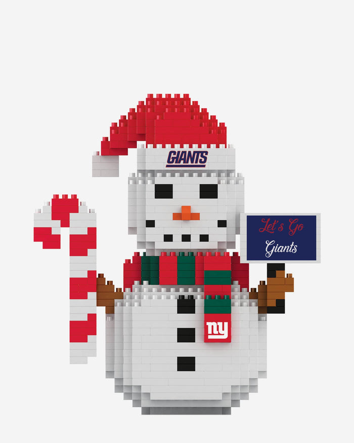 New York Giants BRXLZ Snowman FOCO - FOCO.com