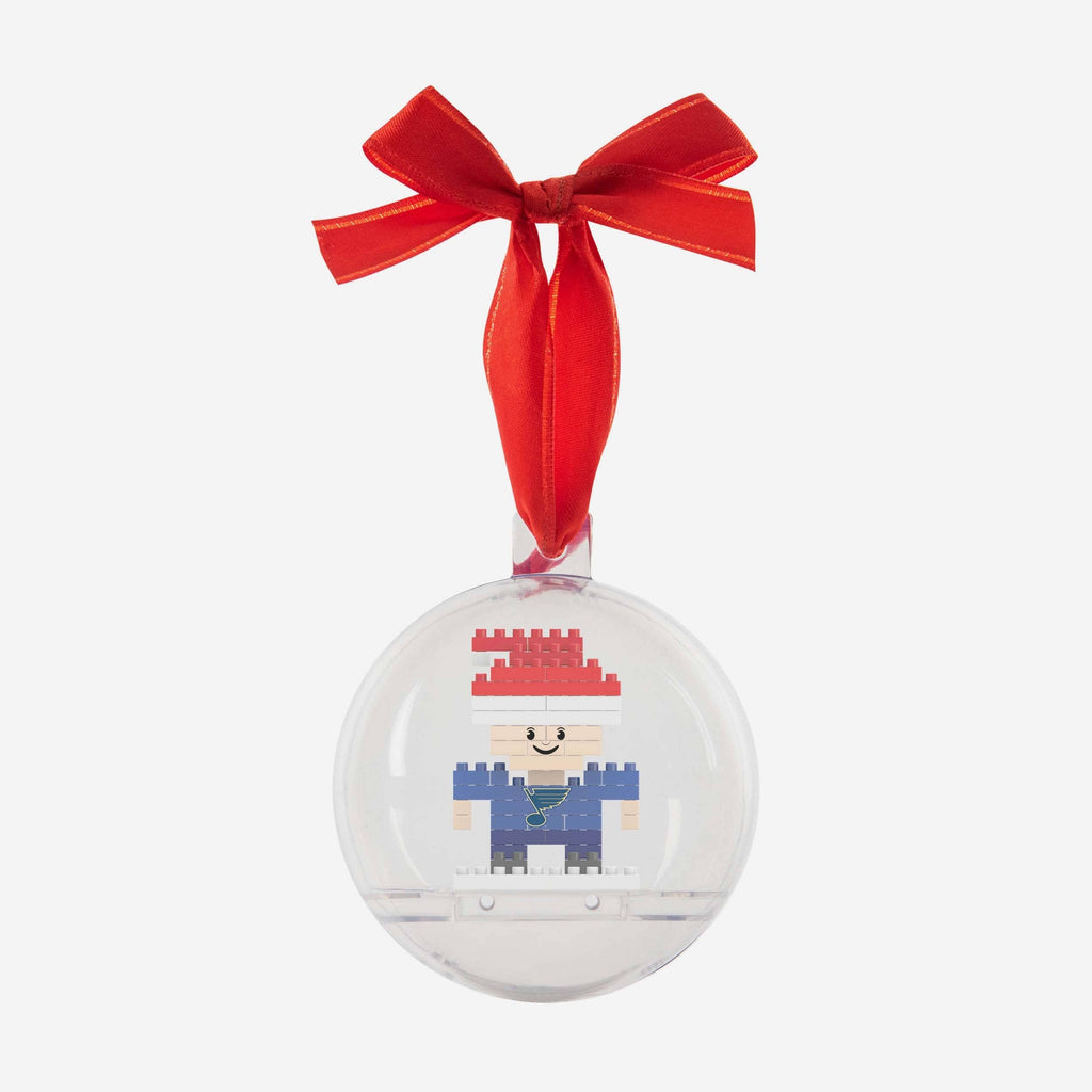 St Louis Blues BRXLZ Mini Player Ball Ornament FOCO - FOCO.com