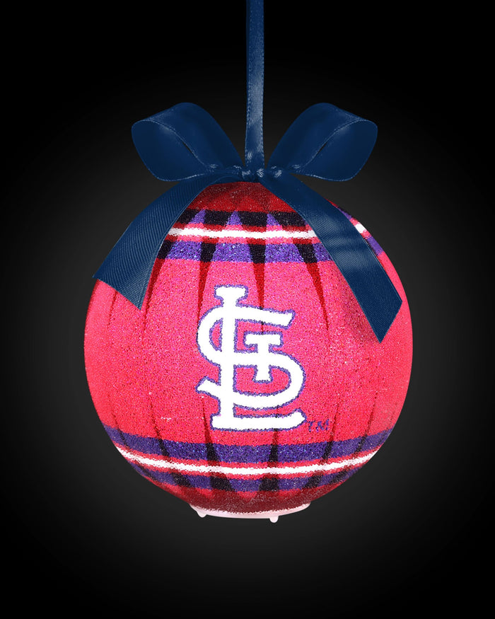 St Louis Cardinals LED Shatterproof Ball Ornament FOCO - FOCO.com