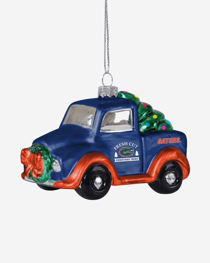Florida Gators Blown Glass Truck Ornament FOCO - FOCO.com