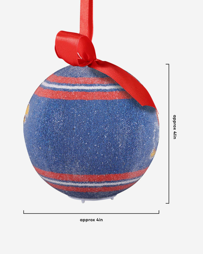 Kansas Jayhawks LED Shatterproof Ball Ornament FOCO - FOCO.com