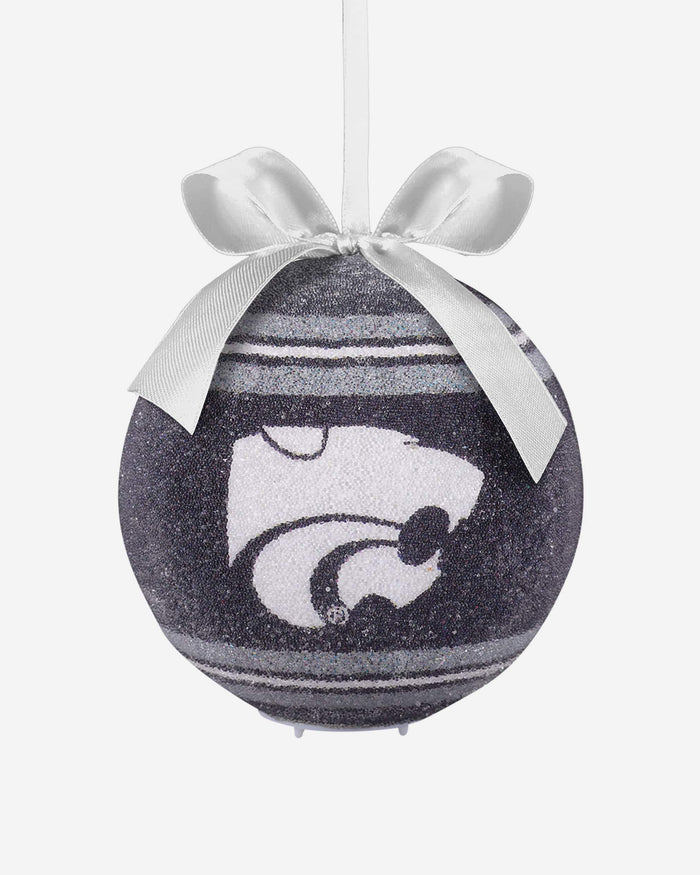Kansas State Wildcats LED Shatterproof Ball Ornament FOCO - FOCO.com