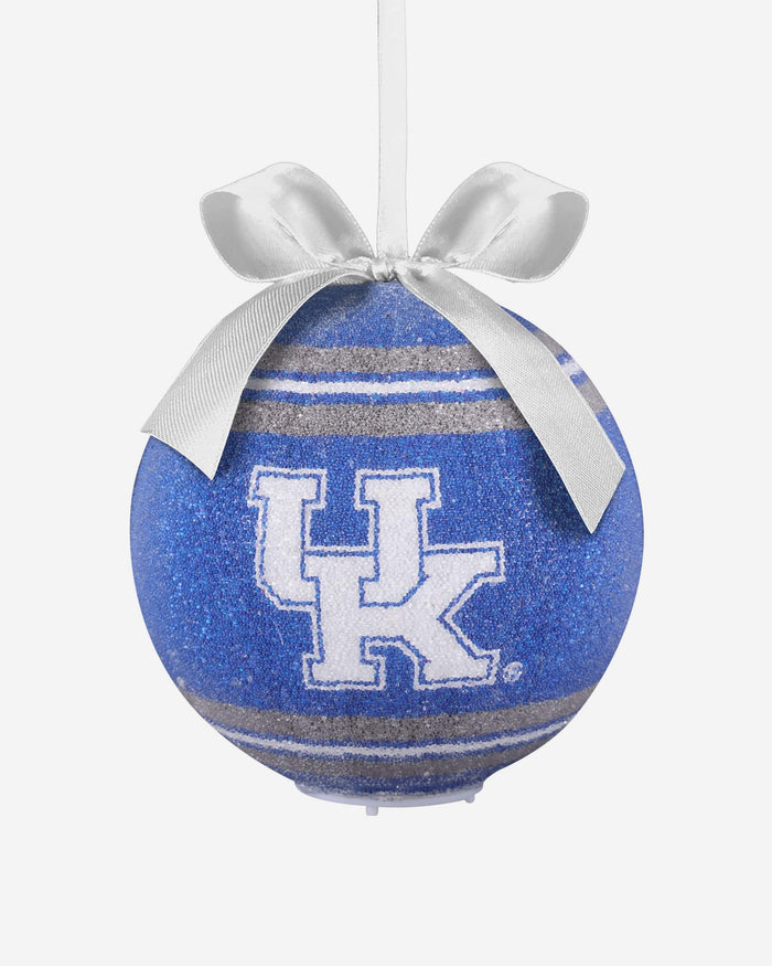 Kentucky Wildcats LED Shatterproof Ball Ornament FOCO - FOCO.com