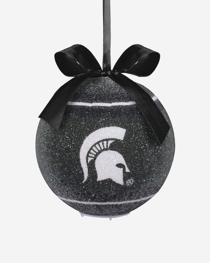 Michigan State Spartans LED Shatterproof Ball Ornament FOCO - FOCO.com