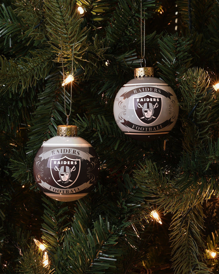 Las Vegas Raiders NFL StadiumView Layered Wood Christmas Ornament